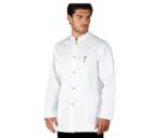 Chaqueta camarero cuello Mao 100% algodón