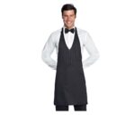 delantal camarero negro rayas isacco garcon