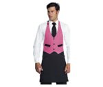 delantal fucsia unisex camarero isacco garcon