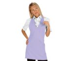 delantal lila mujer camarera isacco bistro
