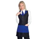 delantal mujer azul madeira isacco
