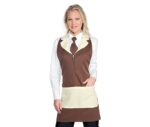 delantal mujer cacao madeira isacco