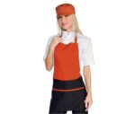 delantal mujer colorado camarera brooklyn isacco