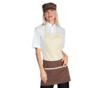 delantal mujer crema camarera brooklyn isacco