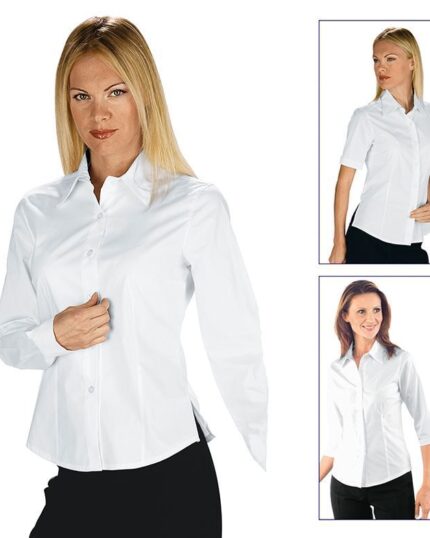 isacco camisa blanca mujer camarero tenerife