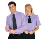 isacco camisa lila unisex camarero