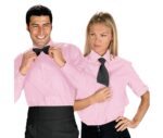 isacco camisa rosa unisex camarero