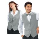 isacco chaleco unisex gris camarero