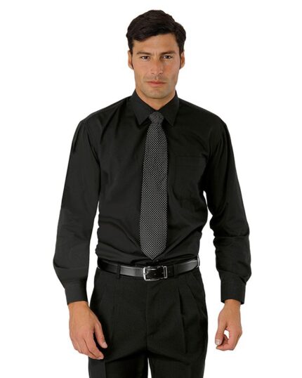isacco corbata hombre seda negro 115221