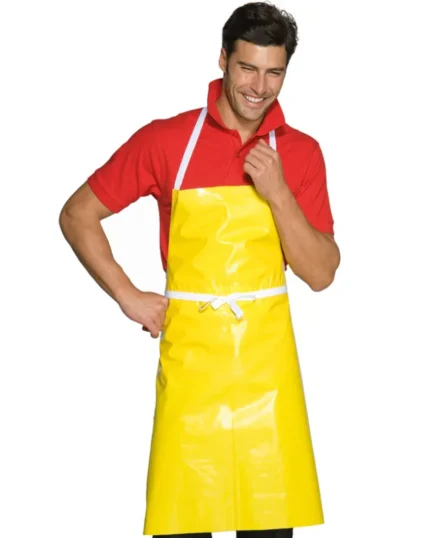 091014 delantal peto plastico amarillo
