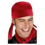Bandana cocina roja Isacco