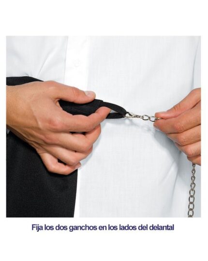 cadena 1 delantal frances camarero isacco excelent