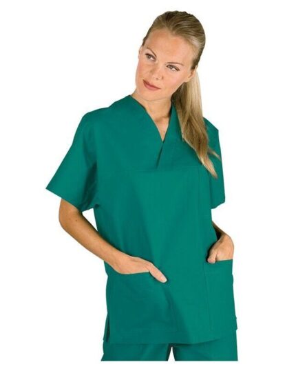 casaca verde unisex sanitaria isacco 045000 e1742564769111