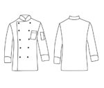 chaqueta cocina detalles isacco