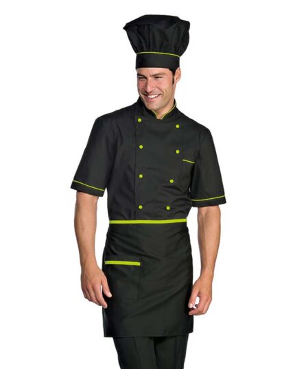 chaqueta cocinero alicante extraligera verde 056926