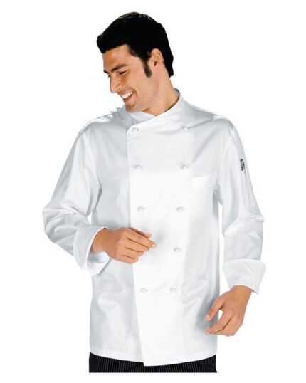 chaqueta hombre cocinero blanca monaco 2 isacco