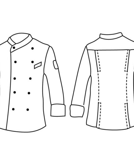 chaqueta hombre cocinero isacco
