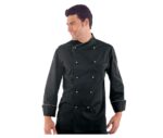 Chaqueta cocinero en color negro
