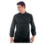 Chaqueta cocinero en color negro