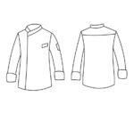 chaqueta hombre isacco cruzada sin