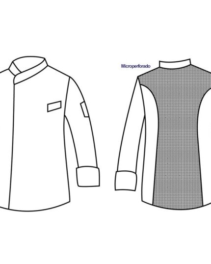 chaqueta hombre isacco microperforado