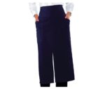 delantal azul largo camarero isacco versailles