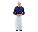 delantal blanco cocinero isacco doc