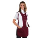 delantal casulla burdeos unisex isacco
