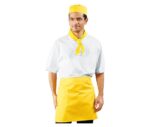 delantal corto amarillo cocinero isacco vita
