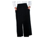 delantal negro largo camarero isacco versailles