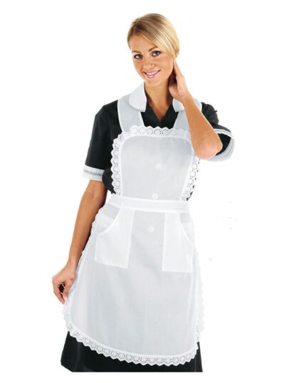 delantal servicio largo peto mujer isacco