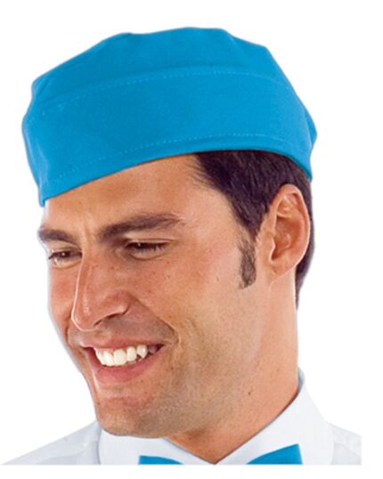 gorro barco turquesa unisex hombre camarero cocinero isacco