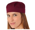 gorro burdeos fruncido isacco bob