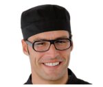 gorro negro fruncido isacco bob