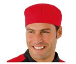gorro rojo fruncido isacco bob