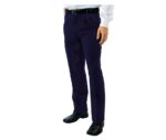 pantalon azul pinzas hombre isacco