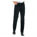 Pantalón de hostelería para hombre color negro 063300 Isacco