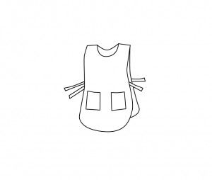 poncho detalles sanitario camarero isacco