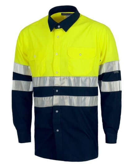camisa alta visibilidad amarillo workteam c3813