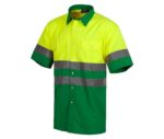 Camisa de trabajo reflectante alta visibilidad
