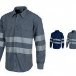 camisa trabajo reflectante workteam b8007