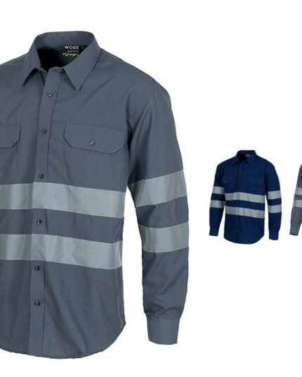 camisa trabajo reflectante workteam b8007