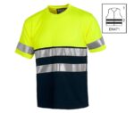 Camiseta de alta visibilidad y reflectante en manga corta WorkTeam C3941