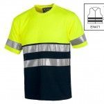 Camiseta de alta visibilidad y reflectante en manga corta WorkTeam C3941