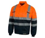 cazadora alta visibilidad naranja workteam c3211