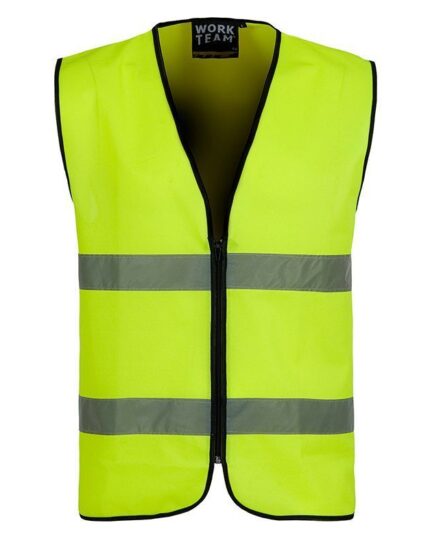 Chaleco de alta visibilidad con cremallera Workteam C3610