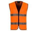 Chaleco de alta visibilidad con cremallera Workteam C3610