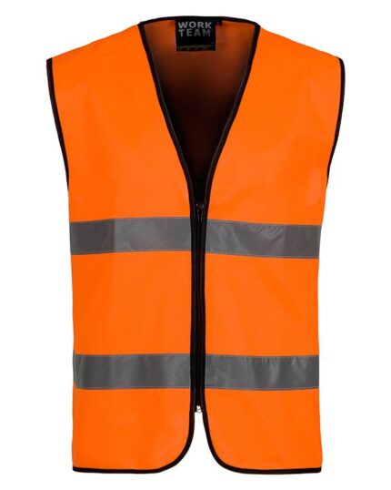 Chaleco de alta visibilidad con cremallera Workteam C3610