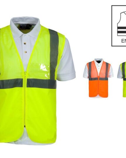 chaleco alta visibilidad workteam c3612