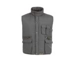 chaleco trabajo gris workteam s3250